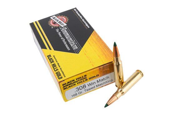 20 rounds of .308 Winchester ammunition.